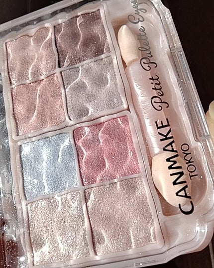 プティパレットアイズ(スパークリングタイプ)/キャンメイク/アイシャドウを使ったクチコミ(3枚目)