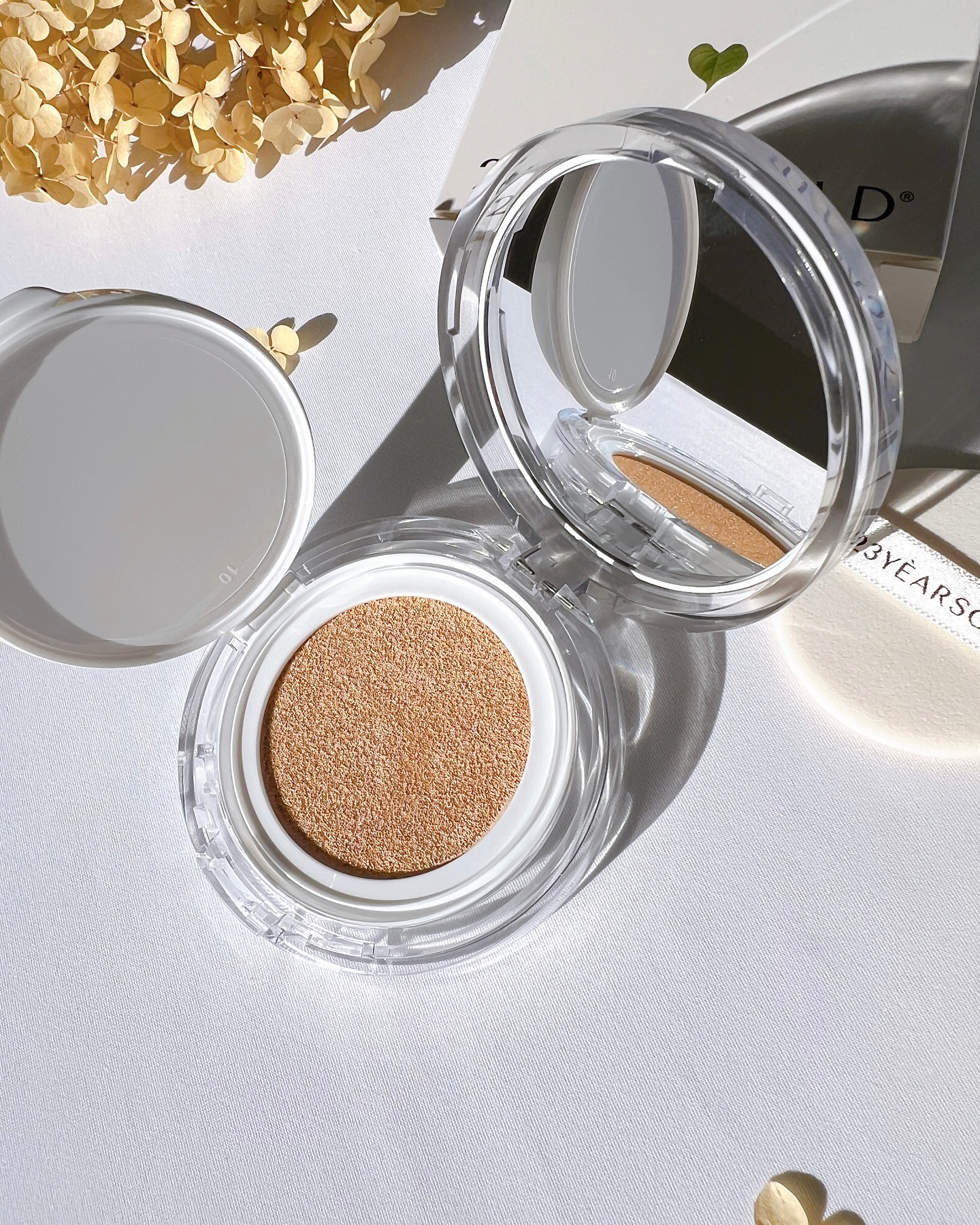 ハートリーフシーンカバークッション/23years old/クッションファンデーションを使ったクチコミ（2枚目）