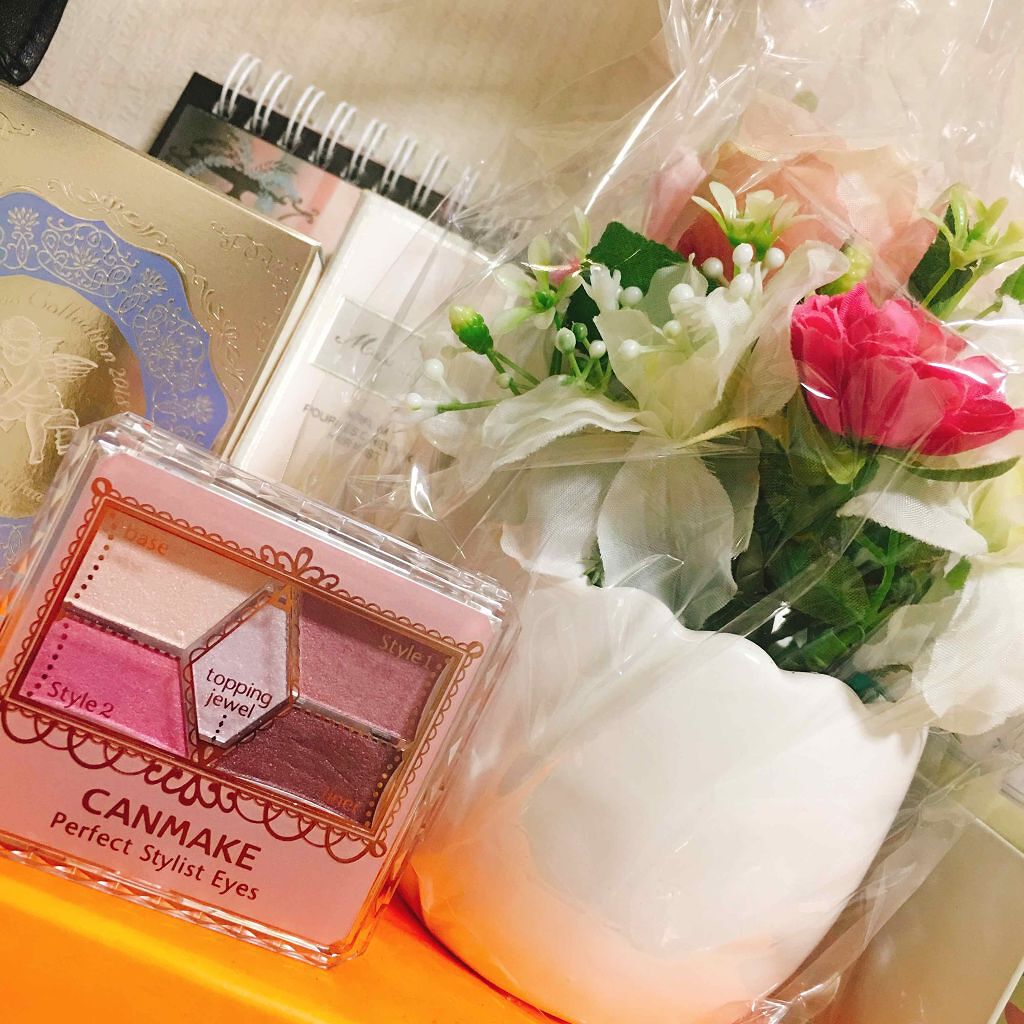 【旧品】パーフェクトスタイリストアイズ/キャンメイク/アイシャドウパレットを使ったクチコミ(1枚目)