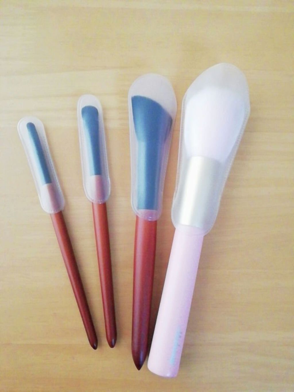 メイクブラシカバー/セリア/その他化粧小物を使ったクチコミ(3枚目)