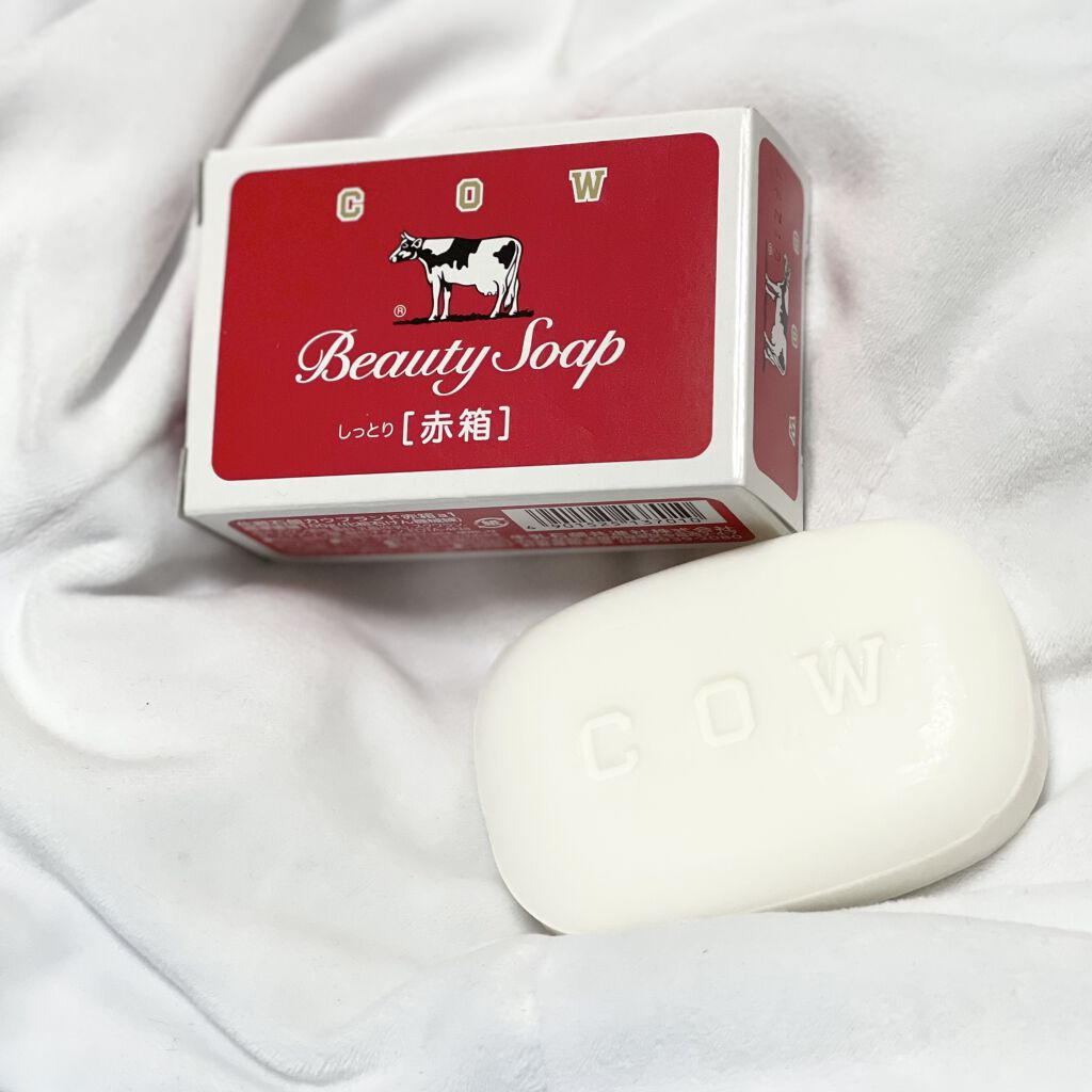 赤箱 (しっとり)/カウブランド/洗顔石鹸を使ったクチコミ（1枚目）