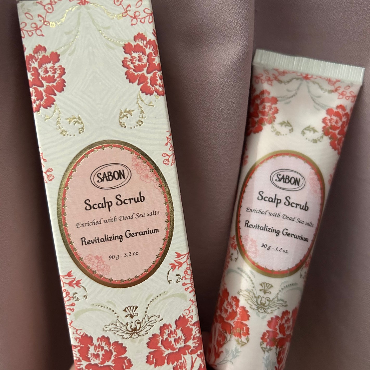 ヘッドスクラブ リプレニッシング(ゼラニウム)/SABON/ヘッドスクラブを使ったクチコミ(1枚目)