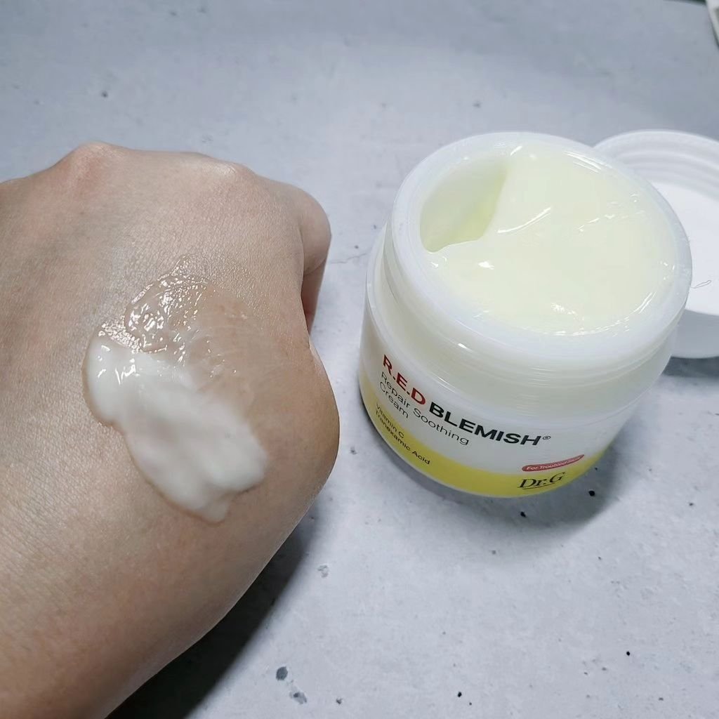 レッドブレミッシュ リペアスージングクリーム/Dr.G/フェイスクリームを使ったクチコミ（3枚目）