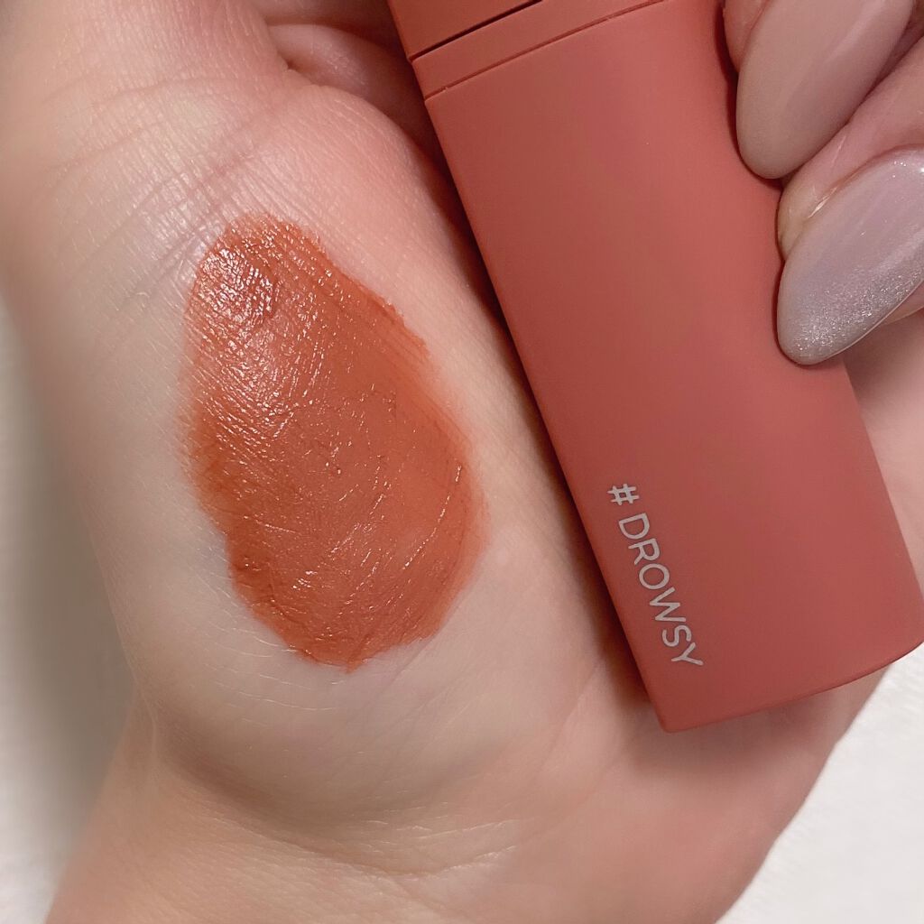 ハートクラッシュジェリーベルベットティント/HOLIKA HOLIKA/リップティントを使ったクチコミ（2枚目）