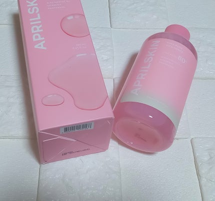 ピンクアロエビタトナー/APRILSKIN/化粧水を使ったクチコミ(1枚目)