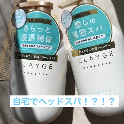 シャンプー/トリートメント SR/CLAYGE/市販シャンプーを使ったクチコミ(1枚目)