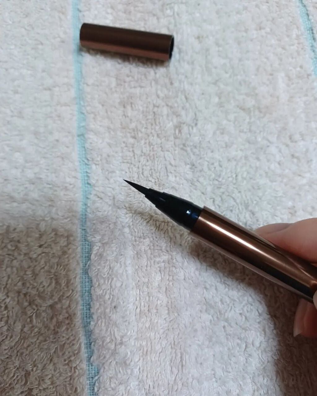 ハイパーシャープ ライナー R/MAYBELLINE NEW YORK/リキッドアイライナーを使ったクチコミ(5枚目)