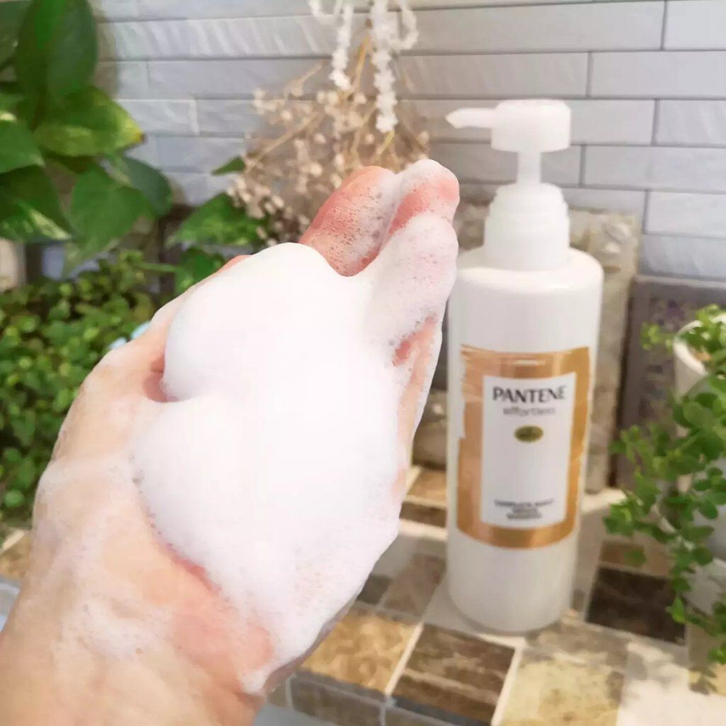 パンテーン エフォートレス コンプリートナイト リペアー シャンプー／トリートメント/パンテーン/市販シャンプーを使ったクチコミ（2枚目）
