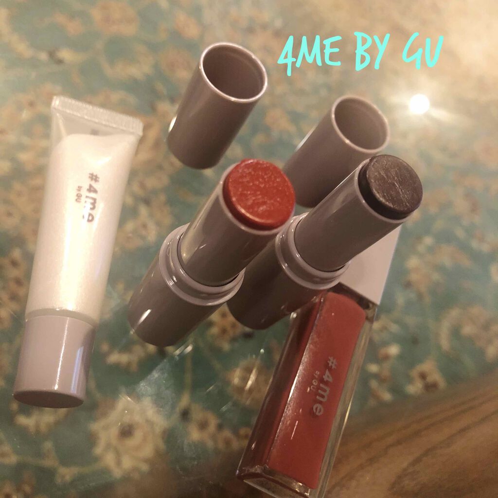 リップスティック/#4me by GU/口紅を使ったクチコミ（1枚目）