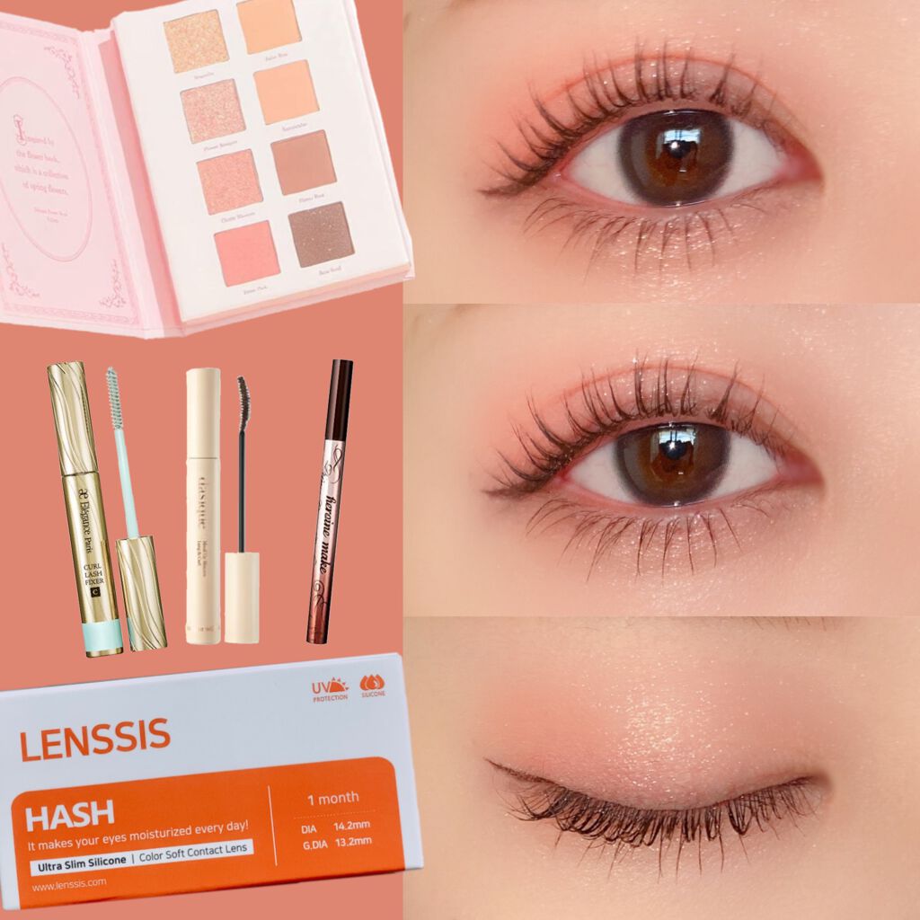 ハッシュシリーズ/LENSSIS/カラーコンタクトレンズを使ったクチコミ（1枚目）