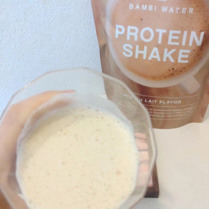 プロテインシェイク カフェオレ/BAMBI WATER/ホエイプロテインを使ったクチコミ(6枚目)