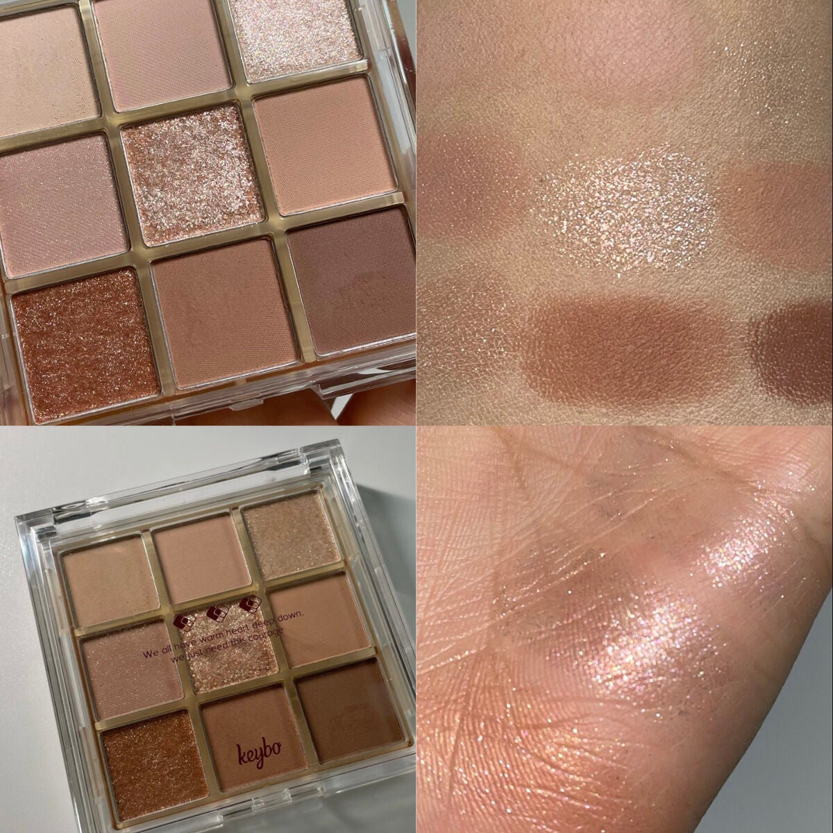 KEYBO FALL IN LOVE SHADOW PALETTE/keybo/アイシャドウパレットを使ったクチコミ(5枚目)