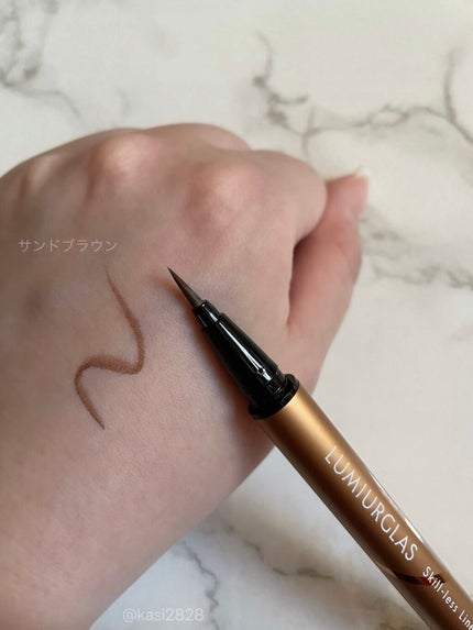 スキルレスライナー/LUMIURGLAS/リキッドアイライナーを使ったクチコミ(3枚目)