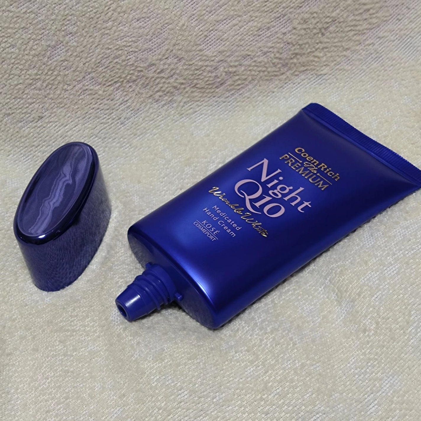 コエンリッチ ザ プレミアム 薬用リンクルナイト ハンドクリーム 【医薬部外品】/コエンリッチQ10/ハンドクリームを使ったクチコミ(4枚目)