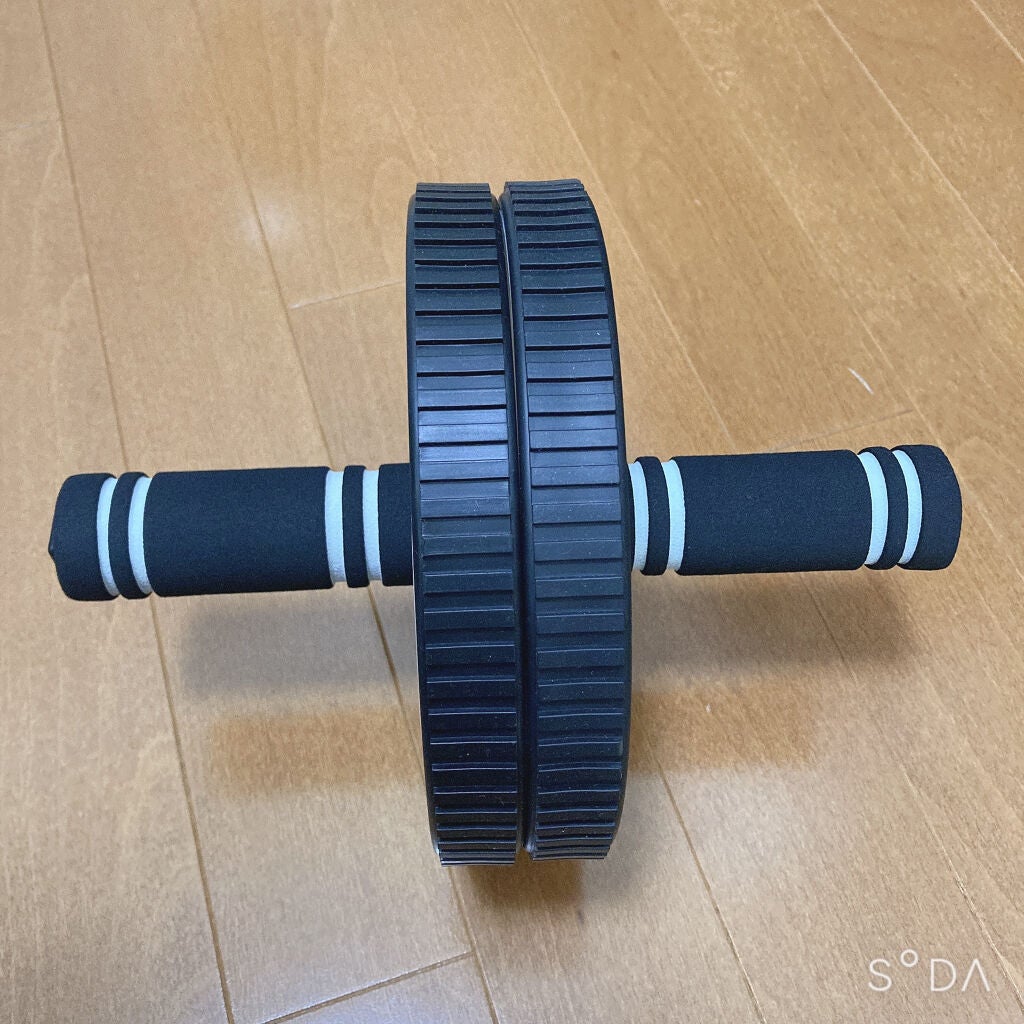 腹筋ローラー/DAISO/その他フィットネスを使ったクチコミ(3枚目)