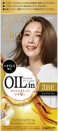 サロン ド プロ オイルリッチクリームヘアカラー(白髪用)【医薬部外品】 3BE<ピュアベージュ>