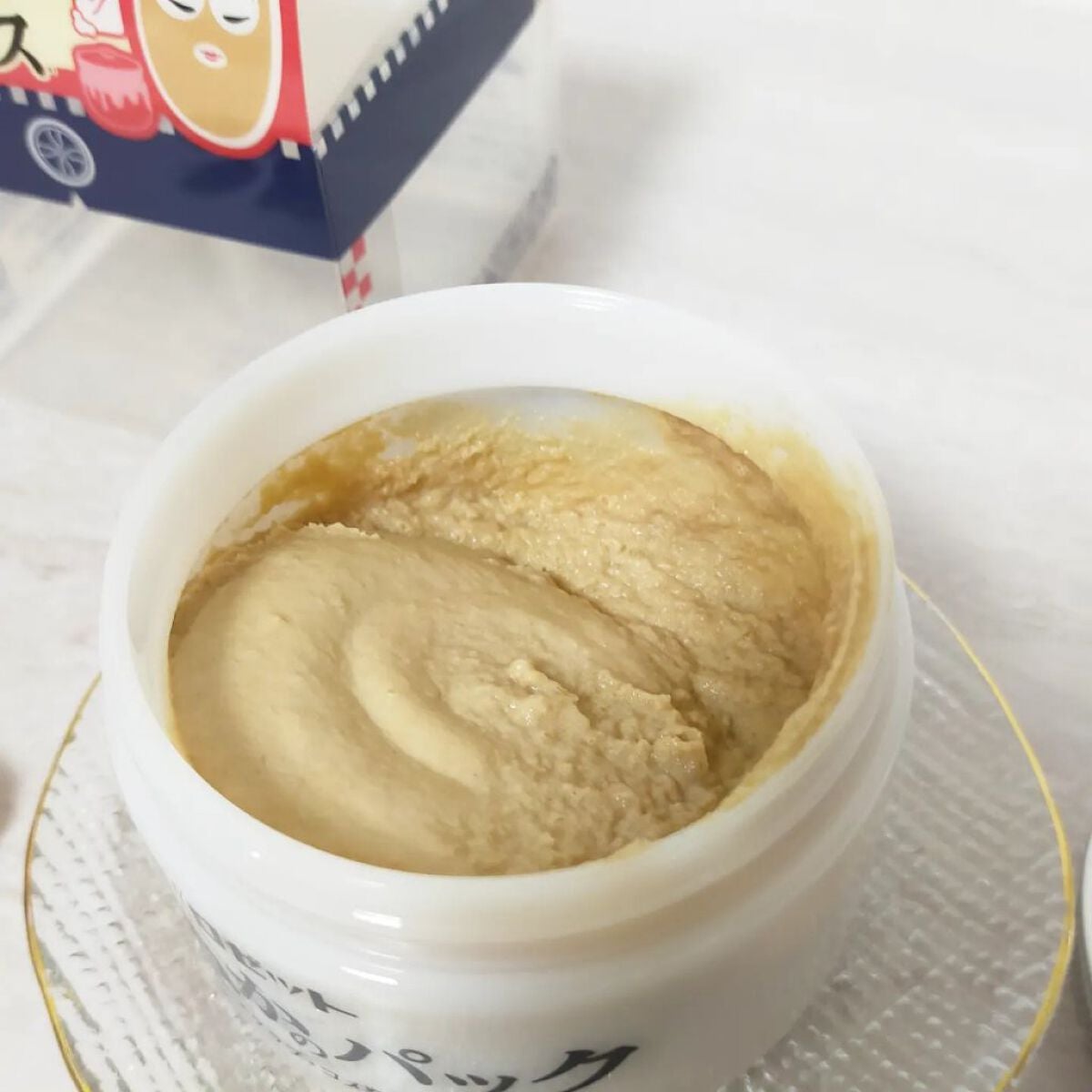 江戸こすめ 米ぬかのパック/ロゼット/洗い流すパック・マスクを使ったクチコミ(2枚目)