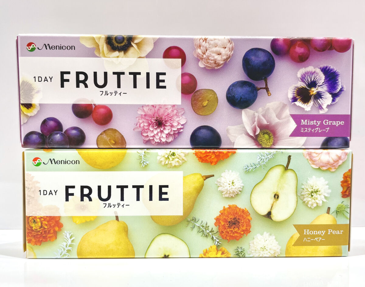 FRUTTIE 1day/メニコン/ワンデー（１DAY）カラコンを使ったクチコミ（1枚目）
