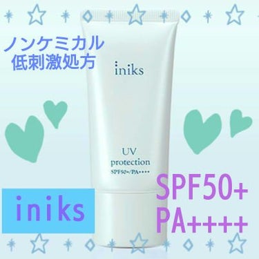 🪻Jmp.ℰ𝒴 333🪻 on LIPS 「💙[iniks]💙UVプロテクションSPF50+／PA++++..」（1枚目）