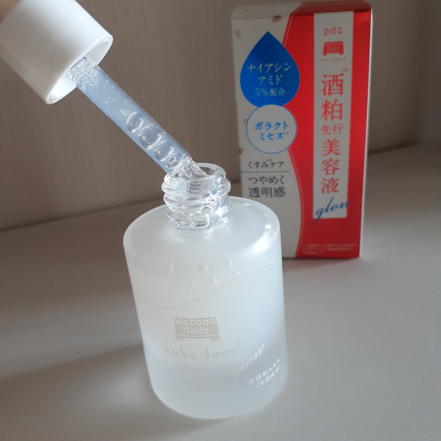 ワフードメイド 酒粕先行美容液 グロー/pdc/ブースター・導入液を使ったクチコミ(5枚目)