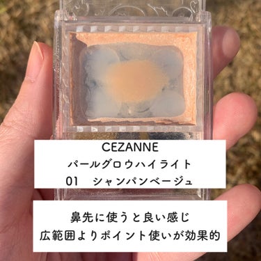 パールグロウハイライト/CEZANNE/パウダーハイライトを使ったクチコミ（2枚目）