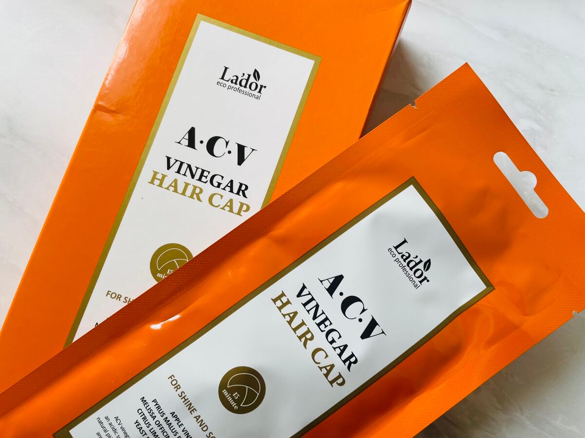 ACV VINEGAR HAIR CAP /La'dor/アウトバストリートメントを使ったクチコミ(1枚目)