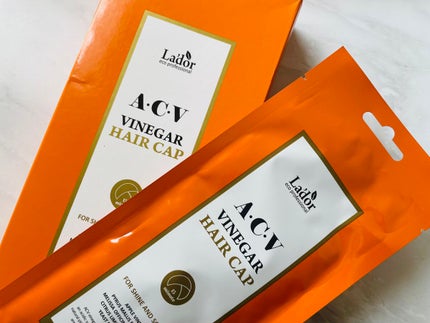 ACV VINEGAR HAIR CAP /La'dor/アウトバストリートメントを使ったクチコミ(1枚目)