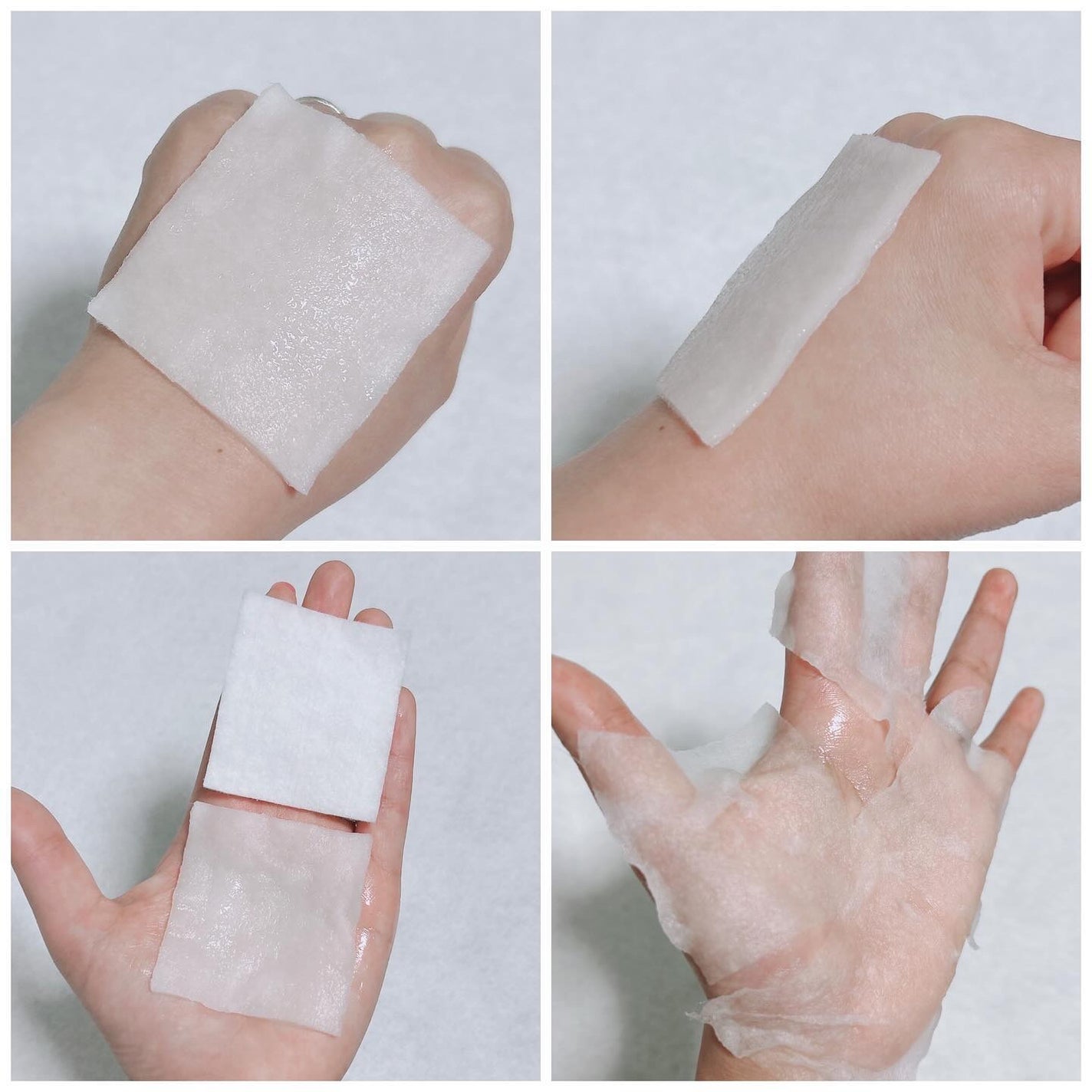 大容量がうれしい100%天然コットンパフ/ウエルシア/コットンを使ったクチコミ(5枚目)