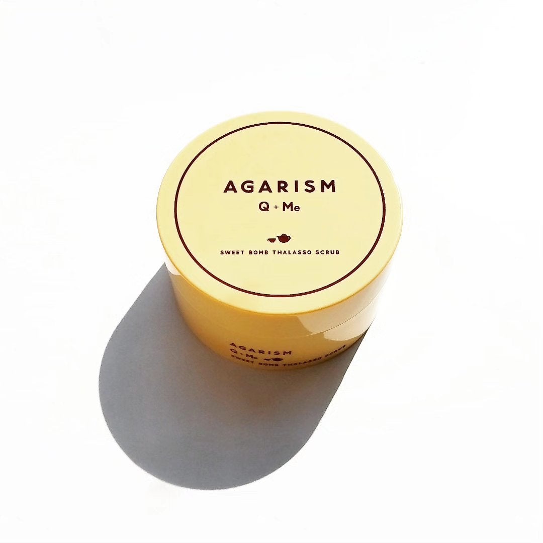 Q+Me スウィートボムタラソスクラブレモンティーの香り/AGARISM/バスト・ヒップケアを使ったクチコミ(1枚目)