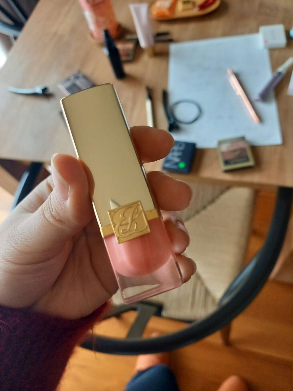 ピュア カラー クリスタル シアー リップスティック/ESTEE LAUDER/口紅を使ったクチコミ(1枚目)