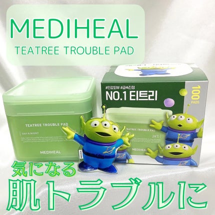 ティーツリー トラブルパッド/MEDIHEAL/トナーパッドを使ったクチコミ(1枚目)