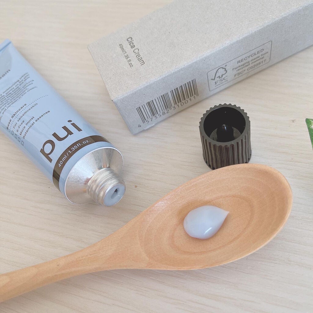 cica cream/PUI/フェイスクリームを使ったクチコミ(7枚目)