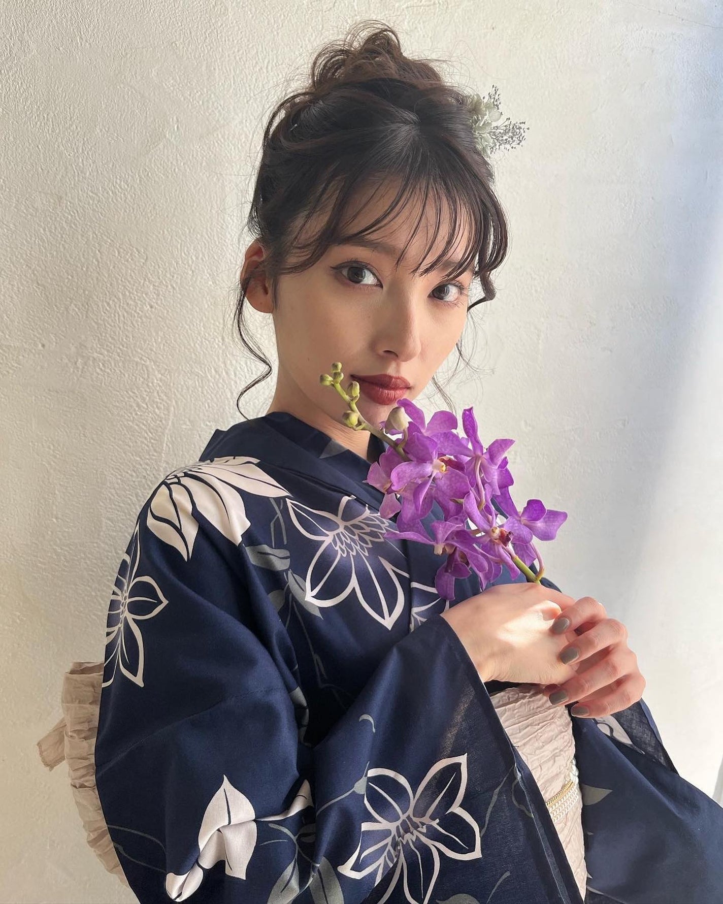 HARUNA on LIPS 「.先日の浴衣のヘアメイク🌟.いろんなアレンジをたくさんしました..」(6枚目)