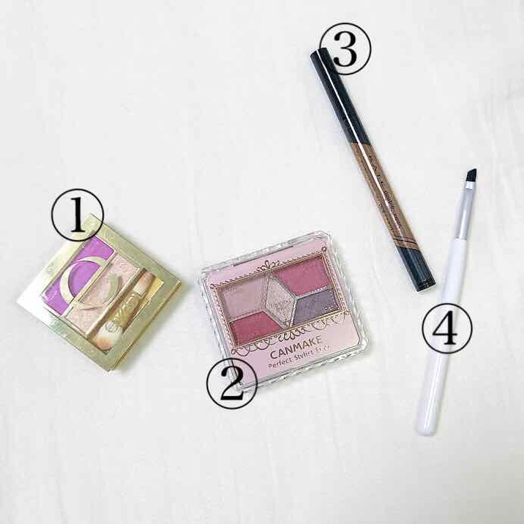 デュアルアイシャドウ N/excel/アイシャドウパレットを使ったクチコミ（2枚目）