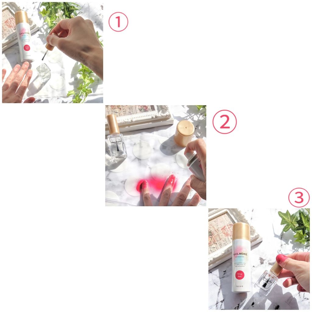 ネイル モア エアーマニキュア/イシュア/マニキュアを使ったクチコミ（3枚目）