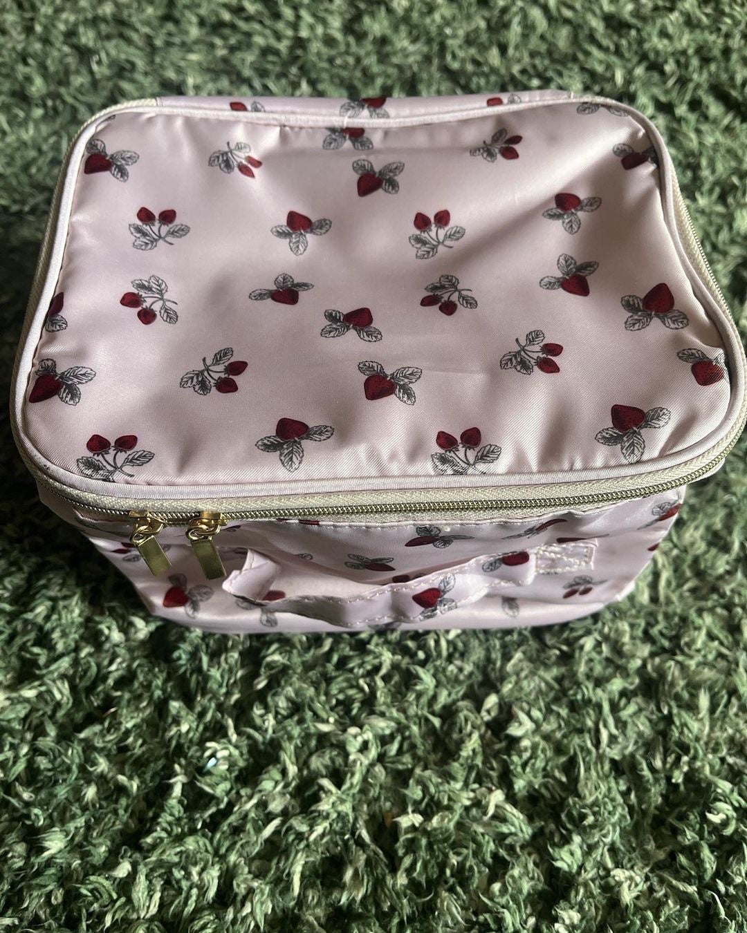 ストロベリーすぎるブライズBIGポーチ/アフタヌーンティー/化粧ポーチを使ったクチコミ(1枚目)