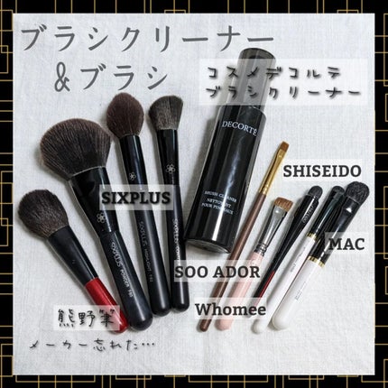 ブラシ クリーナー/DECORTÉ/その他を使ったクチコミ(1枚目)