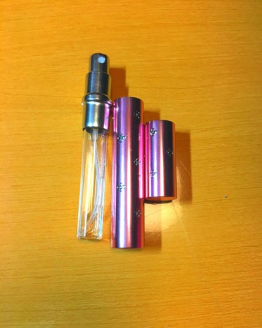 フラワーストーン付 香水スプレー容器/DAISO/その他化粧小物を使ったクチコミ（2枚目）