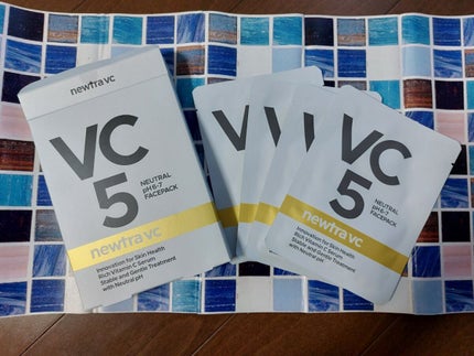 newtra VC 5 フェイスマスク/newtra vc/シートマスク・パックを使ったクチコミ(4枚目)