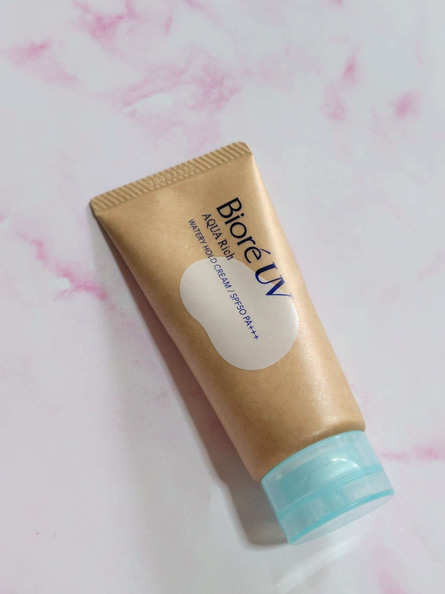 ビオレUV アクアリッチ ウォータリーホールドクリーム(水肌記憶UV)/ビオレ/日焼け止めクリームを使ったクチコミ(2枚目)