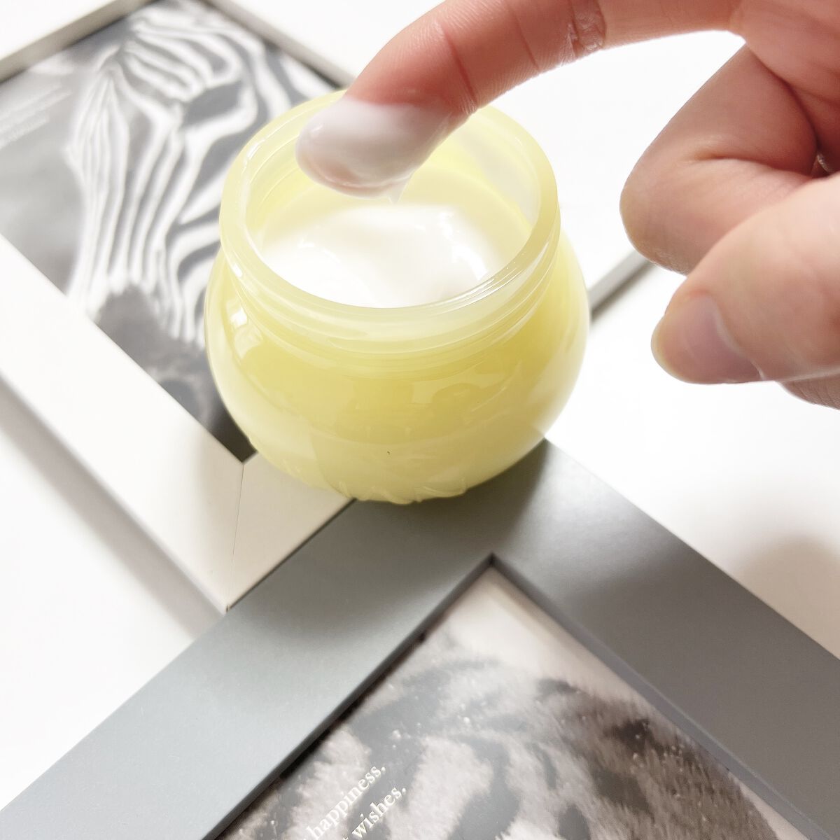 半熟ジュレクリーム/NUAN/フェイスクリームを使ったクチコミ(2枚目)