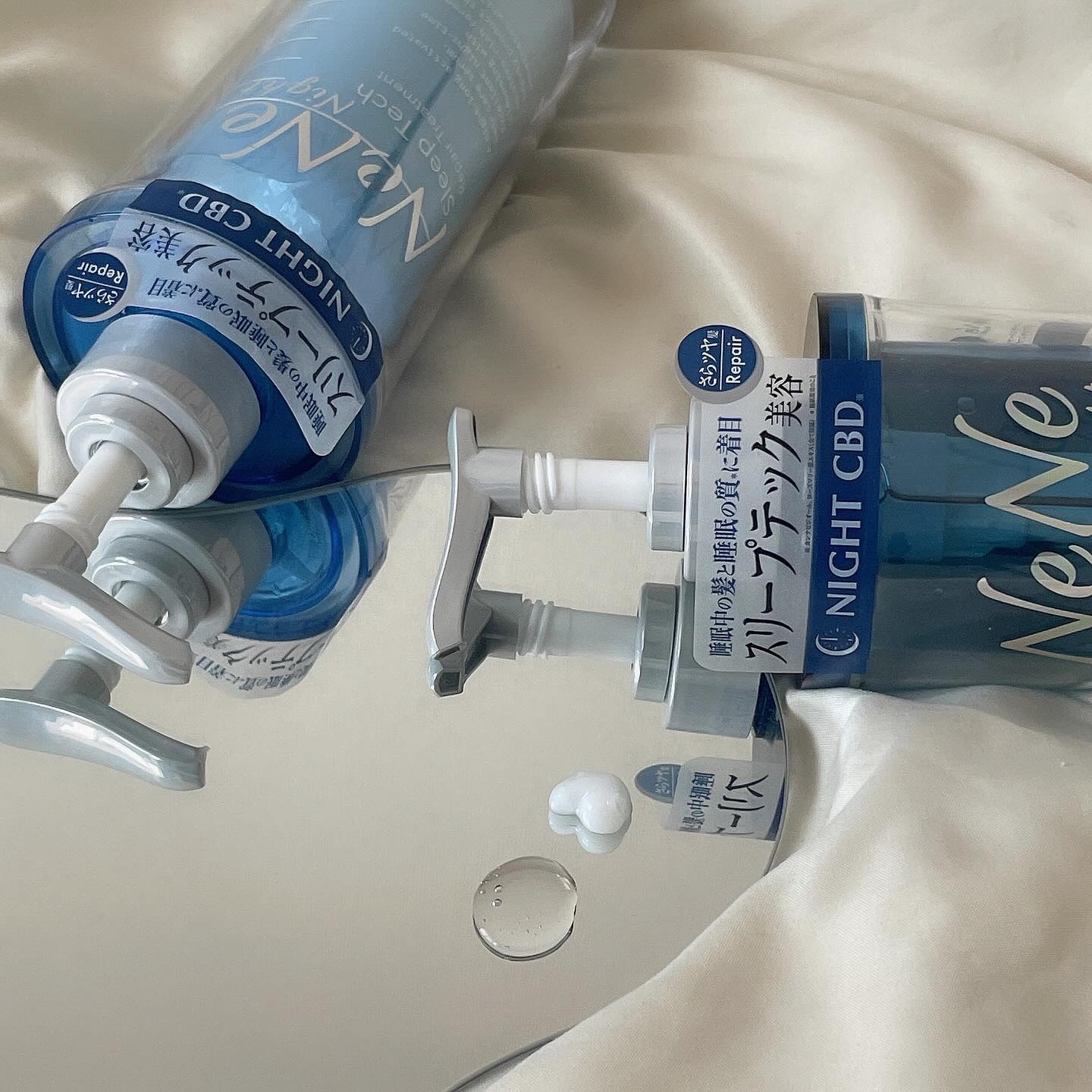 #提供 @nenenight_japan 

ネネ ナイトスリープテック リペア 
シャンプー／ヘアトリートメント
340ml 1540円（税込）

LDK the Beautyで高評価のナイトケアブランド🌙♡シャンプーの泡立ちもよく仕上