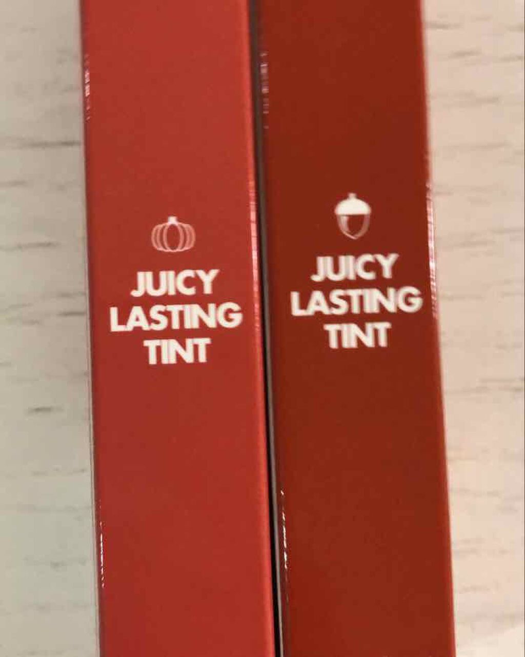 ジューシーラスティングティント/rom&nd/リップティントを使ったクチコミ(2枚目)