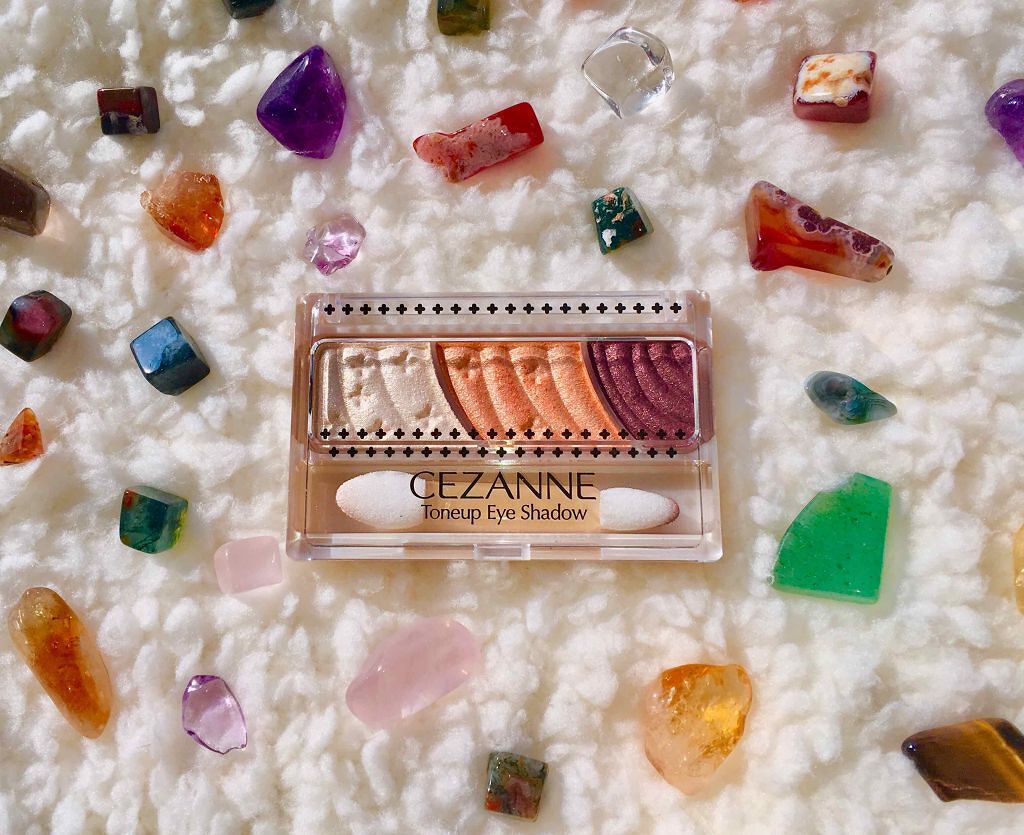トーンアップアイシャドウ/CEZANNE/アイシャドウパレットを使ったクチコミ（1枚目）