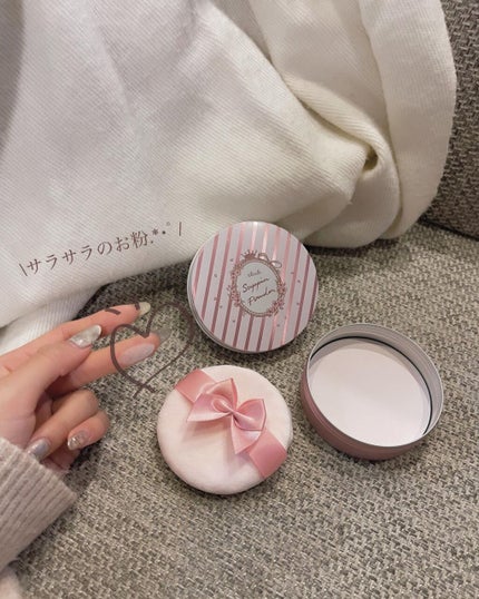 すっぴんパウダー B サクラスウィートソローの香り 2022/クラブ/プレストパウダーを使ったクチコミ(4枚目)