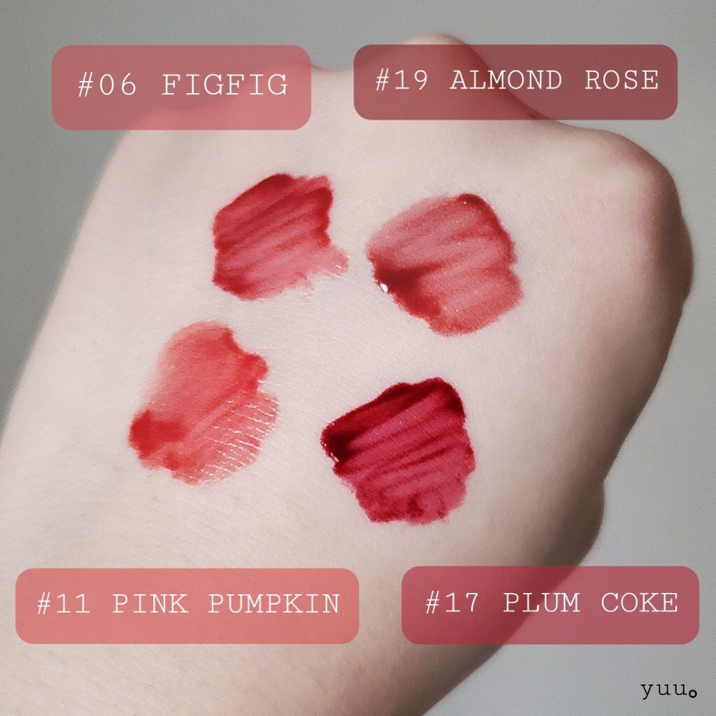 ジューシーラスティングティント/rom&nd/リップティントを使ったクチコミ(4枚目)