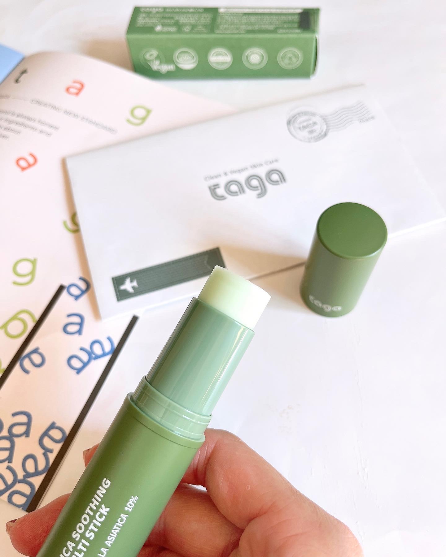 シカスージングスティック/TAGA/フェイスバームを使ったクチコミ（2枚目）