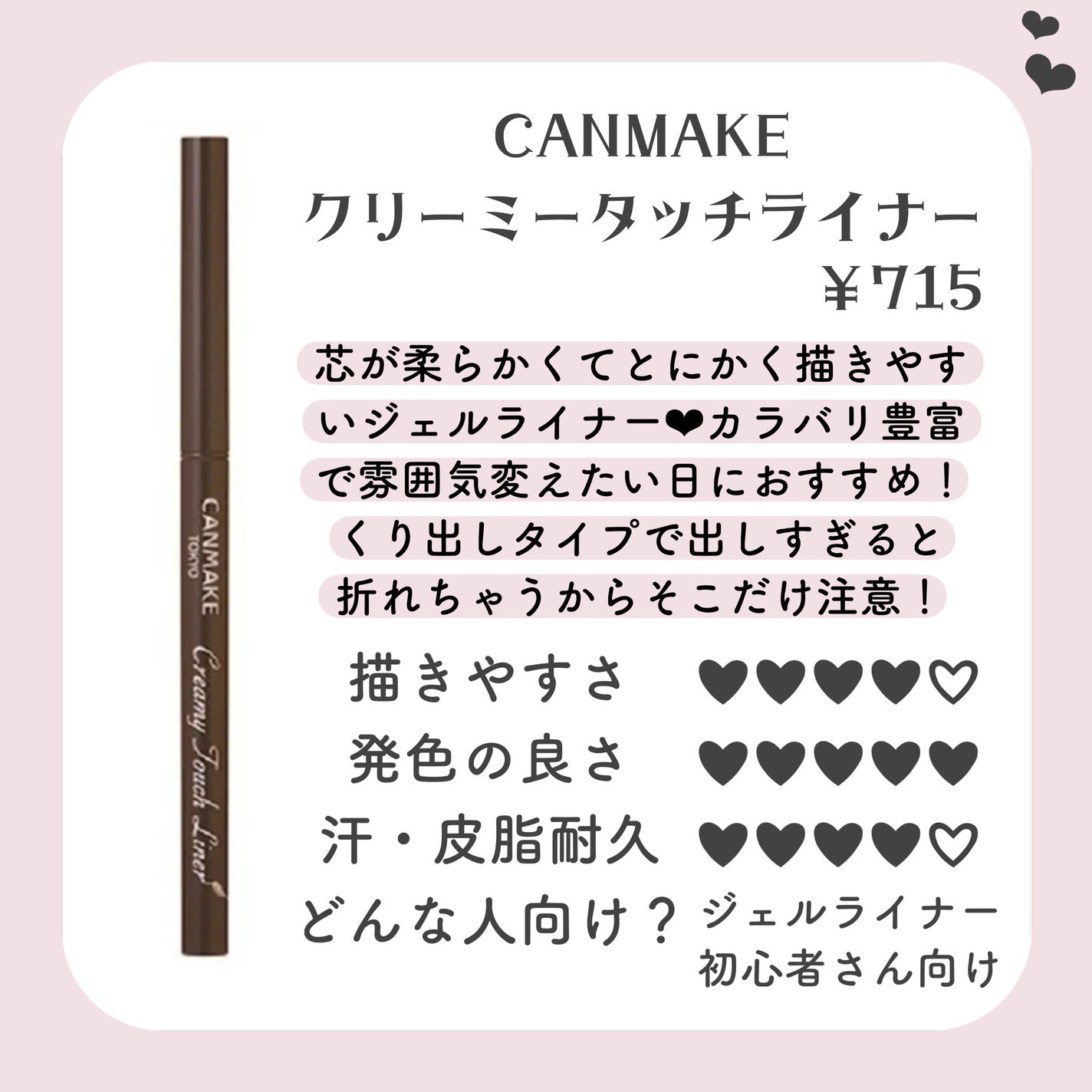 ジェルアイライナー/CEZANNE/ジェルアイライナーを使ったクチコミ(7枚目)