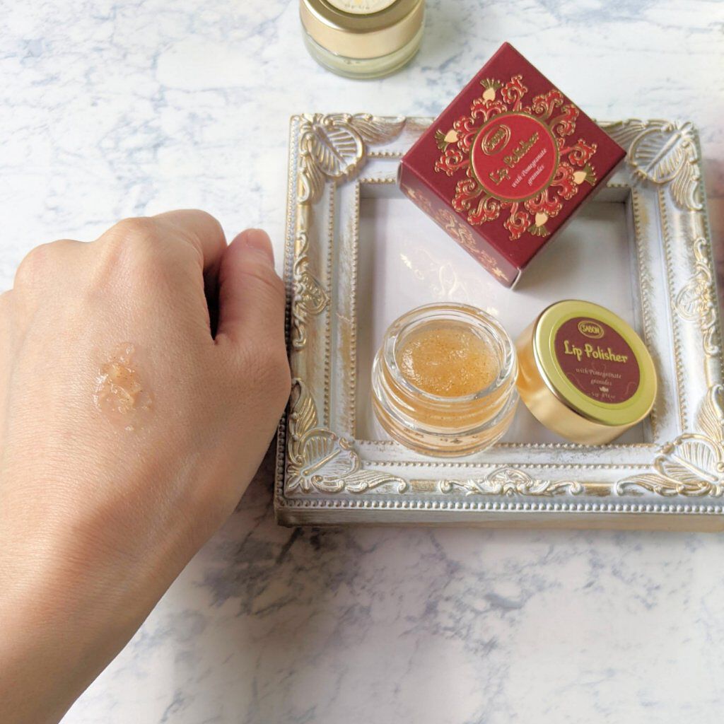 リップポリッシャー/SABON/リップスクラブを使ったクチコミ（3枚目）