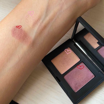 デュオアイシャドー/NARS/アイシャドウパレットを使ったクチコミ(2枚目)
